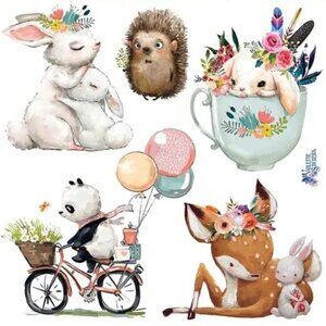 3‎ for $15 - NEW Forever Friends Stickers - 2 Sticker Sheets for Stationary